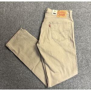 NWT Levi 505™ REGULAR MEN'S JEANS Size 34x34 Desert Taupe